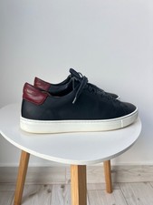 Zapatillas bajas de cuero negras Burberry talla 40 de lujo