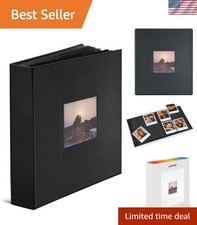Photo Album - Black - Large Photo Album for i-Type, 600, and SX-70 instant ph...
