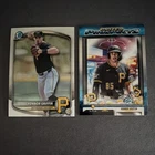 Topps Konnor Griffin Pirates Card Lot 2 Bowman Chrome Prized Prospects