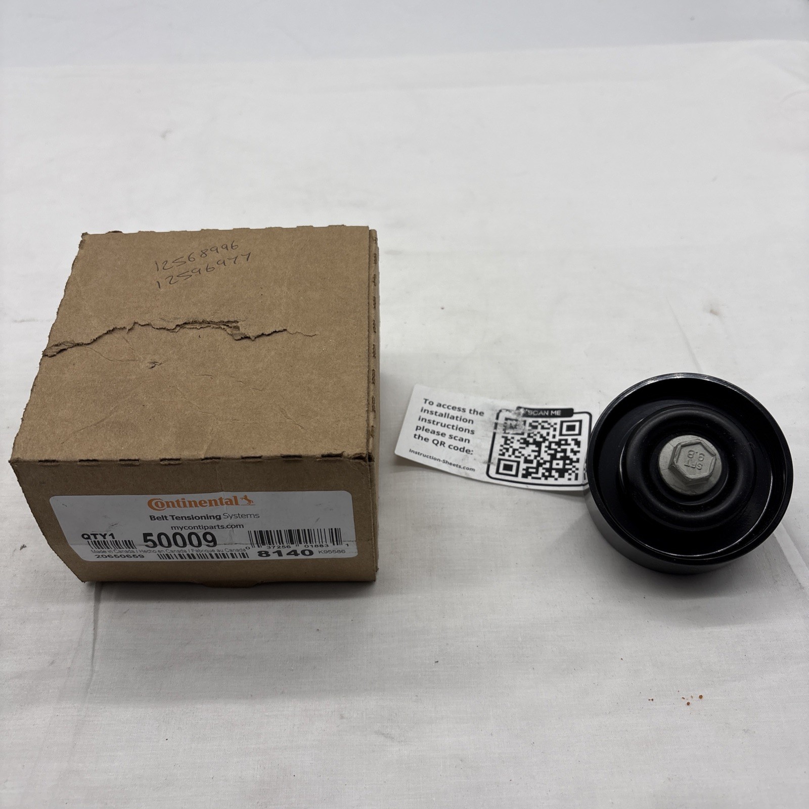 Accessory Drive Belt Idler Pulley-DriveAlign Premium OE Pulley Continental 50009