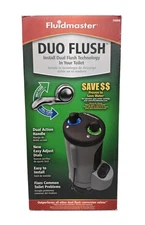 Fluidmaster DUO FLUSH 550DFR NEW Dual Flush Conversion Toilet Valve W/Handle