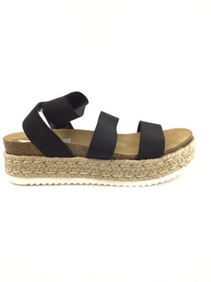 Womens Slip On Platform Sandals - Steve Madden (Size 6.5 US)