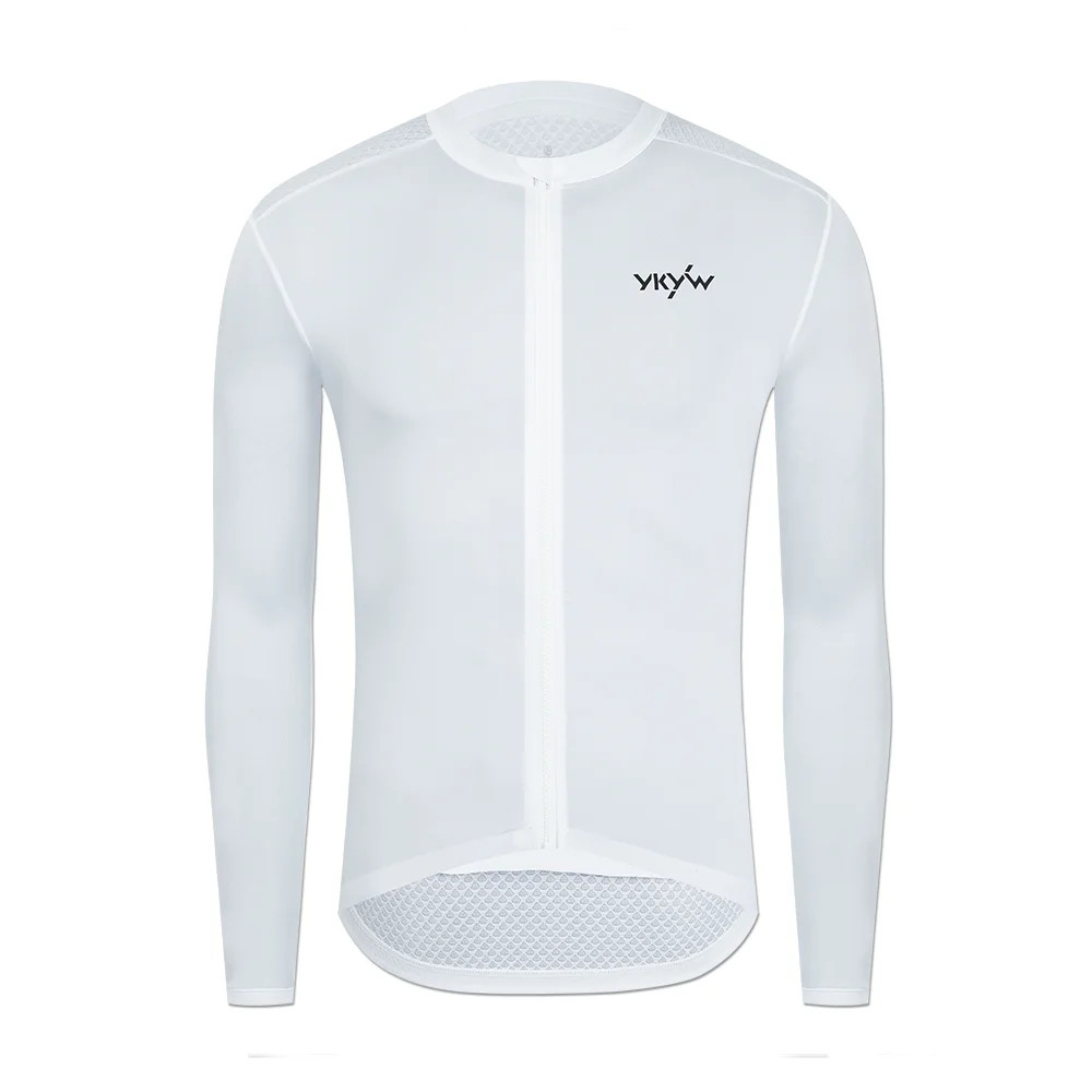 Long Sleeve Cycling Jersey for Men Bicycle Racing Shirt Pro Team Bike Clothing