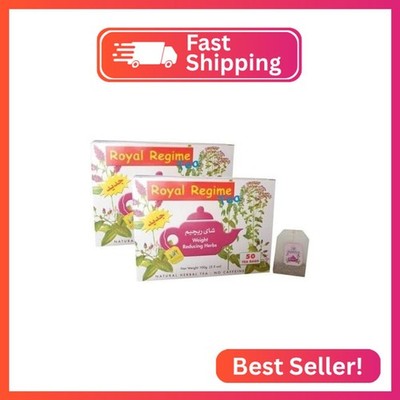 2 Packs of Royal Regime Tea 50 Sachets (total 100 Sachets)