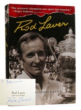Rod Laver, Larry Writer ROD LAVER: AN AUTOBIOGRAPHY Signed 1st Edition 1st Print