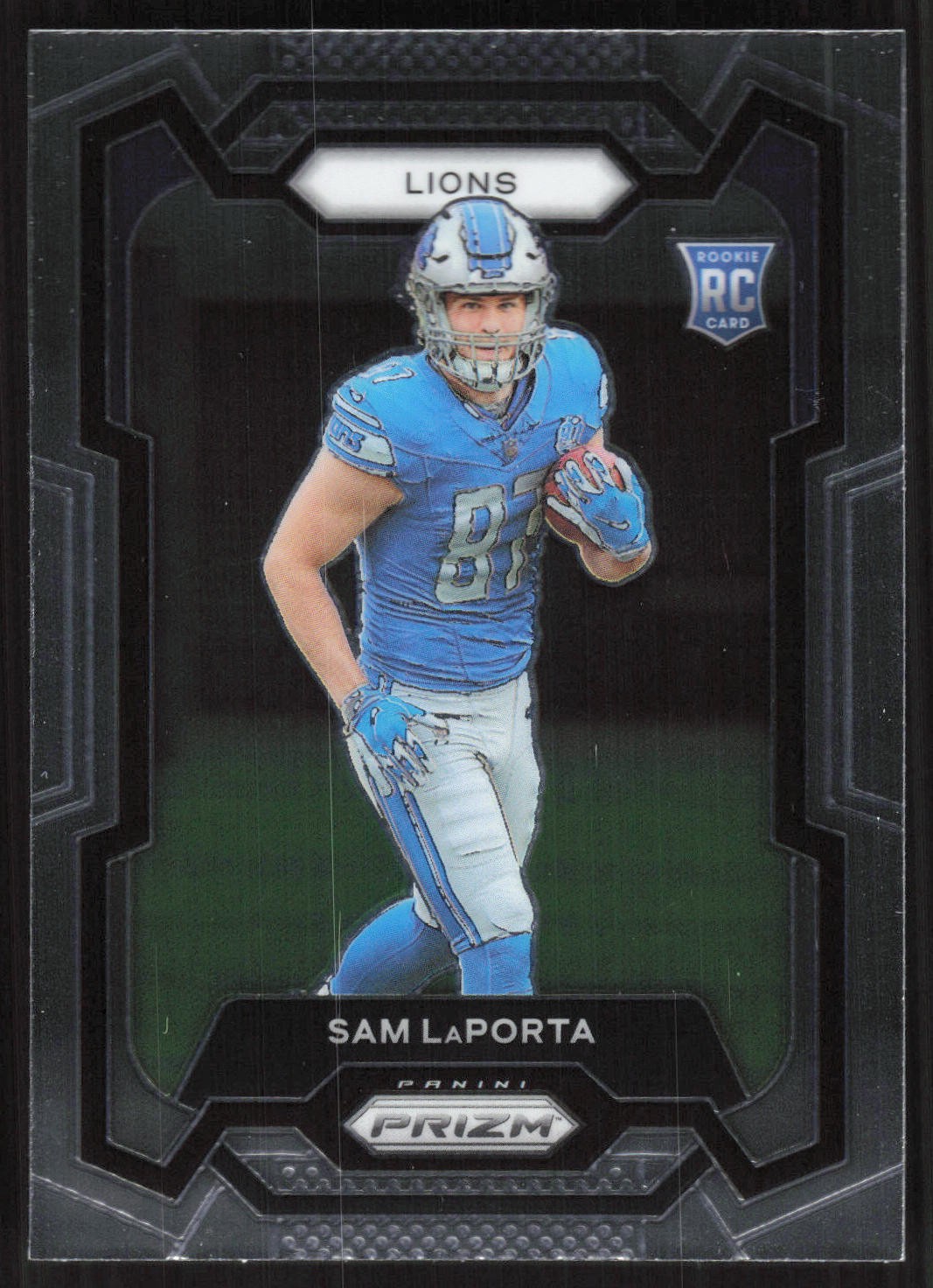 Sam LaPorta, 2023 Panini Prizm, #332, Detroit Lions, Silver