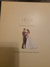 NIB Lenox Wedding Dance Father & Daughter Figurine Bridal Waltz by Sandra Kuck 