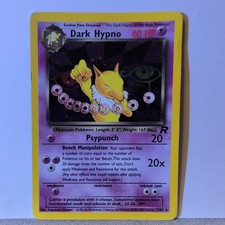 Dunkles Hypno Team Rocket Rare Holo 9/82 Pokemon TCG WOTC