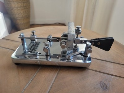 Vintage Speed-X Model 501 Les Logan Co. Ham Radio Telegraph Key