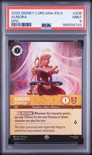 Aurora - Holding Court graded PSA 9 for sale on eBay