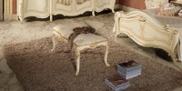 Bank FußHocker Ottomane Sitzhocker Sitzpouf Wohnzimmer Designer Hocker Polster