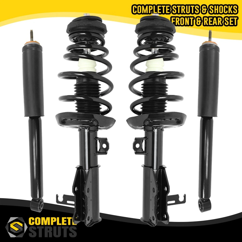 Detroit Axle 8-Piece Suspension Kit: Front Struts, Rear Shocks & Sway Bars For 2010-2012 Buick LaCrosse FWD