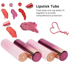 4pcs Lipstick Tube DIY Empty Lip Gloss Lipstick Lip Balm Cosmetic ContainersTube