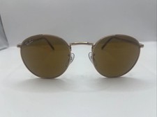 Ray Ban RB3637 9202/33 Polished Rose Gold/Brown Sunglasses 50-21-140 w/Case