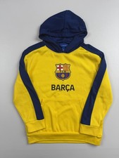 FC Barcelona Hoodie Sweatshirt Boys XL Yellow...
