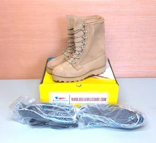 New Men's cold weather Belleville combat boots in size 14, with 2 sets of liners