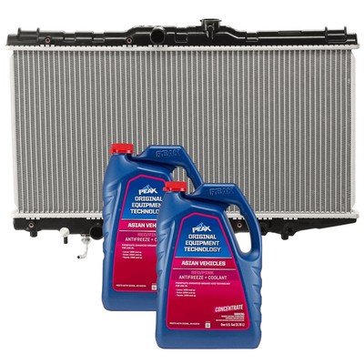 Set Radiators Coupe for Toyota Corolla 1988-1992 Pair