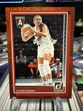 Haley Jones 2025 Donruss WNBA Red Glitter Foil 381/399 Atlanta Dream