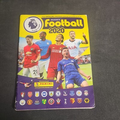 Panini Premier League 2020 Stickeralbum mit Transfer Updates - 100% komplett