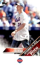 2016 Topps #FP-13 Edward Burns First Pitch (Series 2)