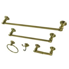 Kingston Brass BAHK2612478AB - Bathroom Hardware Set Bathroom Hardware