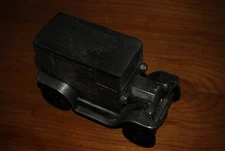 Banthrico U.S. Mail Parcel Post 1974 Die-Cast Metal Coin Still Bank