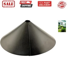 Audubon Wrap Around Squirrel Baffle, 18-Inch - Black