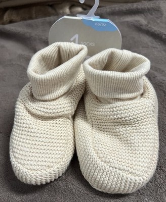 Topomini Fußsocke Beige Gr.89/92 Neu