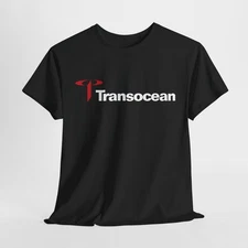 Transocean Drilling Company Logo T-Shirt Oil & Gas Offshore Workwear Tee S-5XL