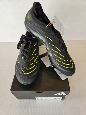 #ad adidas Predator Pro FT FG Soccer Black Carbon Size Men 10 Wmn 9 JS4072 $89.95