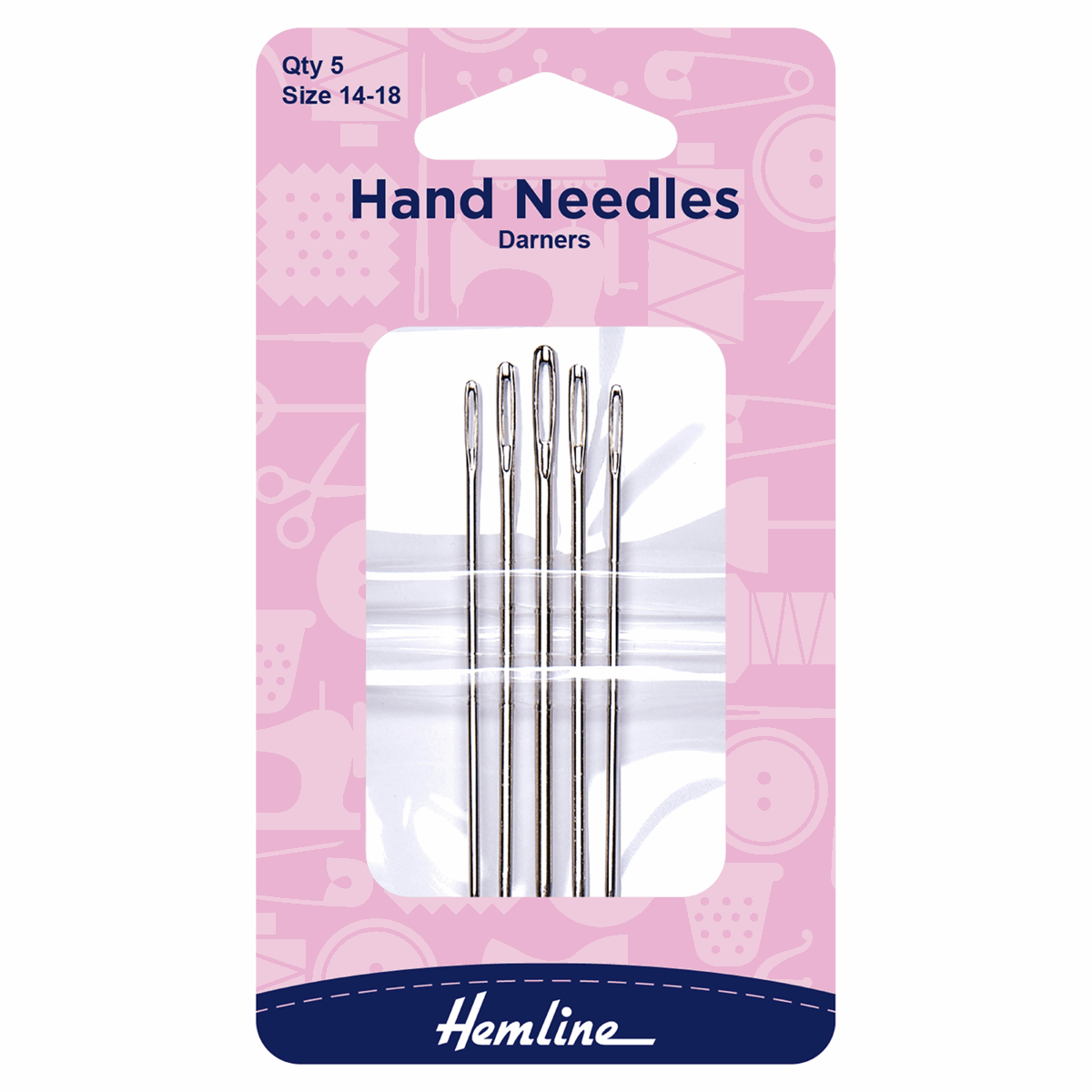 Hemline Darners Hand Sewing Needles Size 14-18 - Image 2