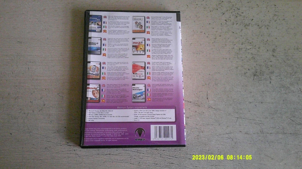 MEDIA SUITE 2006 - PC SOFTWARE inc ROXIO EASY MEDIA CREATOR 7 - FAST POST - VGC - Image 2 of 3
