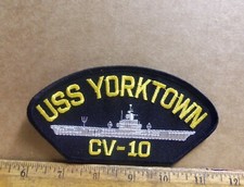 US Navy - USS Yorktown CV-10 Embroidered Patch