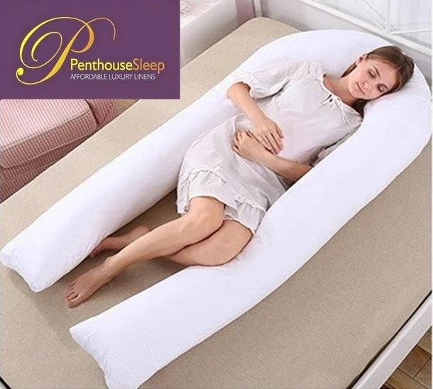 U Pillow Beautiful MATERNITY PILLOW Extra Long 10 FT For Body Back Bump A