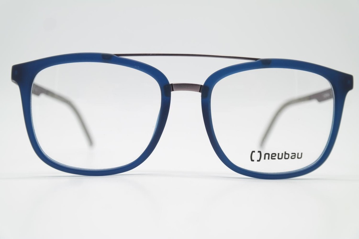 Occhiali Neubau Joseph N06 Blu Bronzo Ovale Montatura Occhiali Nuovi