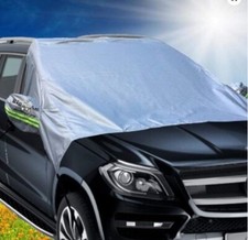 All Weather Car Windshield Cover, Car Sun Shade, Magnetic Car Front Windscreen
