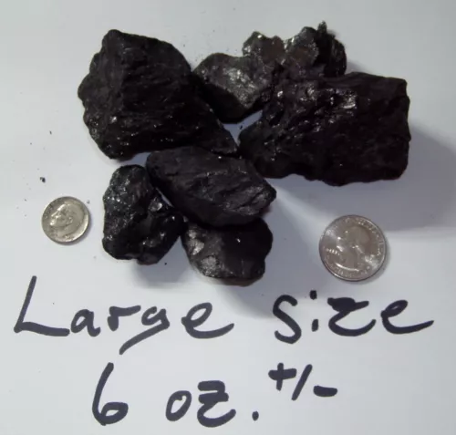 Anthracite COAL Model Trains Geological Blacksmith Home-School Gag gift 6 oz LG