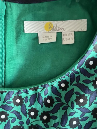 Boden Tiered Maxi Dress - Size 8R - Highland Green Rambling Ditsy Floral BNWOT - Picture 19 of 21