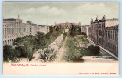 Munich - MÜNCHEN - Maximilianstrasse GERMANY UDB Postcard