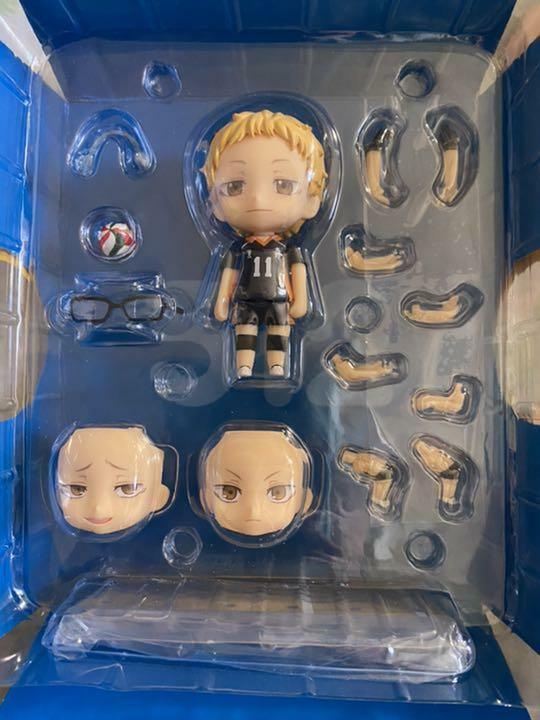 Nendoroid Haikyuu Kei Tsukishima Action Figure #616 Orange