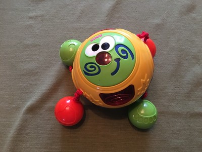 fisher price touch and crawl ball