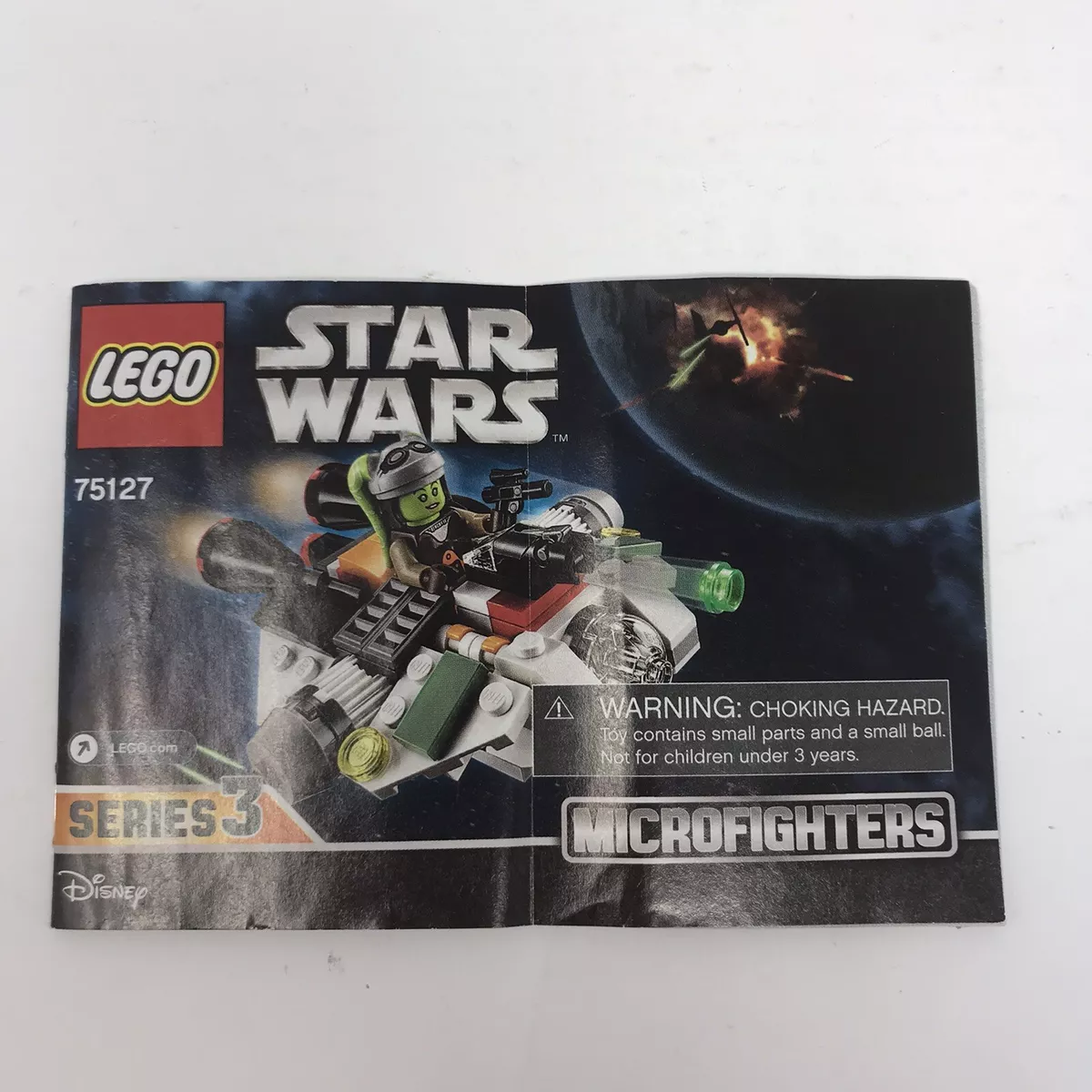 Magnetisk unlock præmie LEGO Star Wars 75127 The Ghost Microfighter Instruction Booklet Manual Only  | eBay