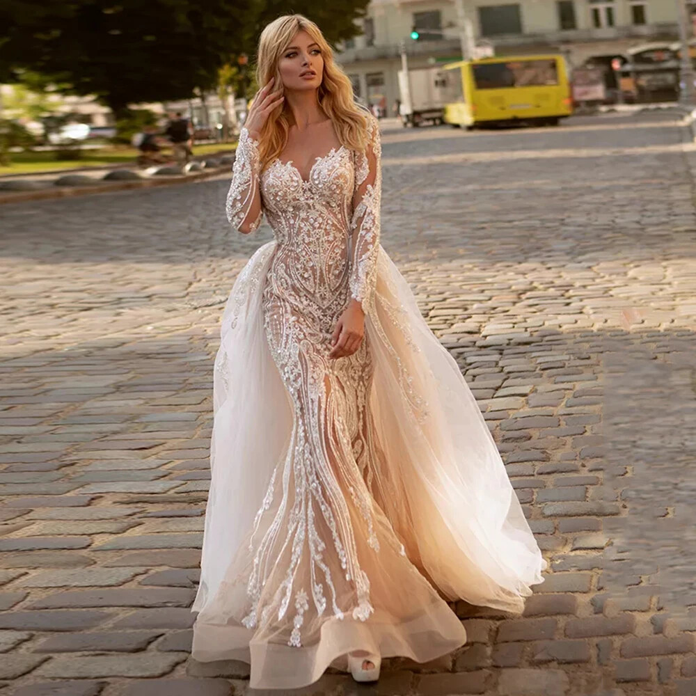 sachin and babi light blue dress Jenna Champagne Ruffled Glitter Mermaid Prom Dress