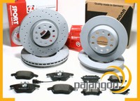FüR VW Golf 6 VI - Zimmermann Sport Bremsscheiben BremsbeläGe FüR Vorne Hinten