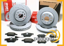 Für VW Golf 6 VI - Zimmermann Sport Bremsscheiben Bremsbeläge für vorne hinten