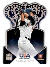 2015 Nicholas Pratto Panini USA Crown Royale Rookie Silver 93/99