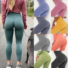 Women Leggings Gym High Waist Trousers Push Up Sport Fitness Yoga Pants