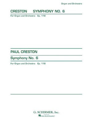 Symphony No. 6, Op. 118 Study Score Score