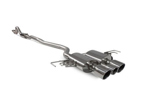 Scorpion Exhaust Part-Resonated Cat-Back Honda Civic Type R FK8 R/H Drive 17-19