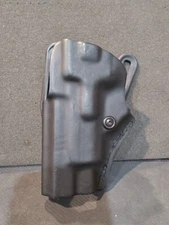 Black Left Hand Draw Bianchi/ Safariland Gun Pistol Holster (Unidentifiable) 